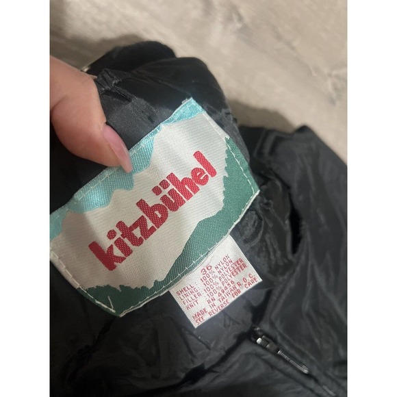 KITZBUHEL Puffer Ski Zip Overalls (Size 36, Inseam 32") - Black EUC - Picture 3 of 3